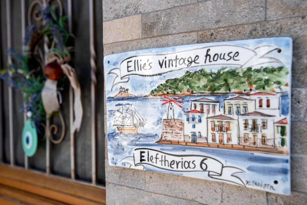 Ellie'S Vintage House Lägenhet Galaxídhion Exteriör bild